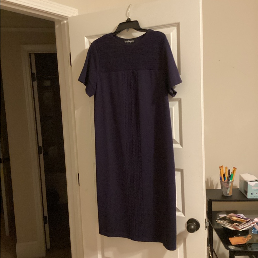 Lane Bryant Elegant purple dress - Picture 2 of 4